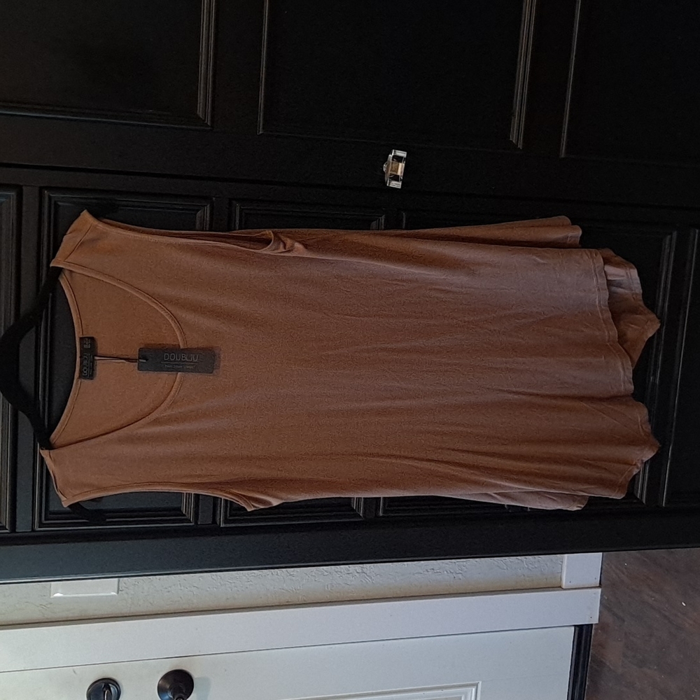 NWT A-Symmetrical Sleeveless Jersey Knit Long Top